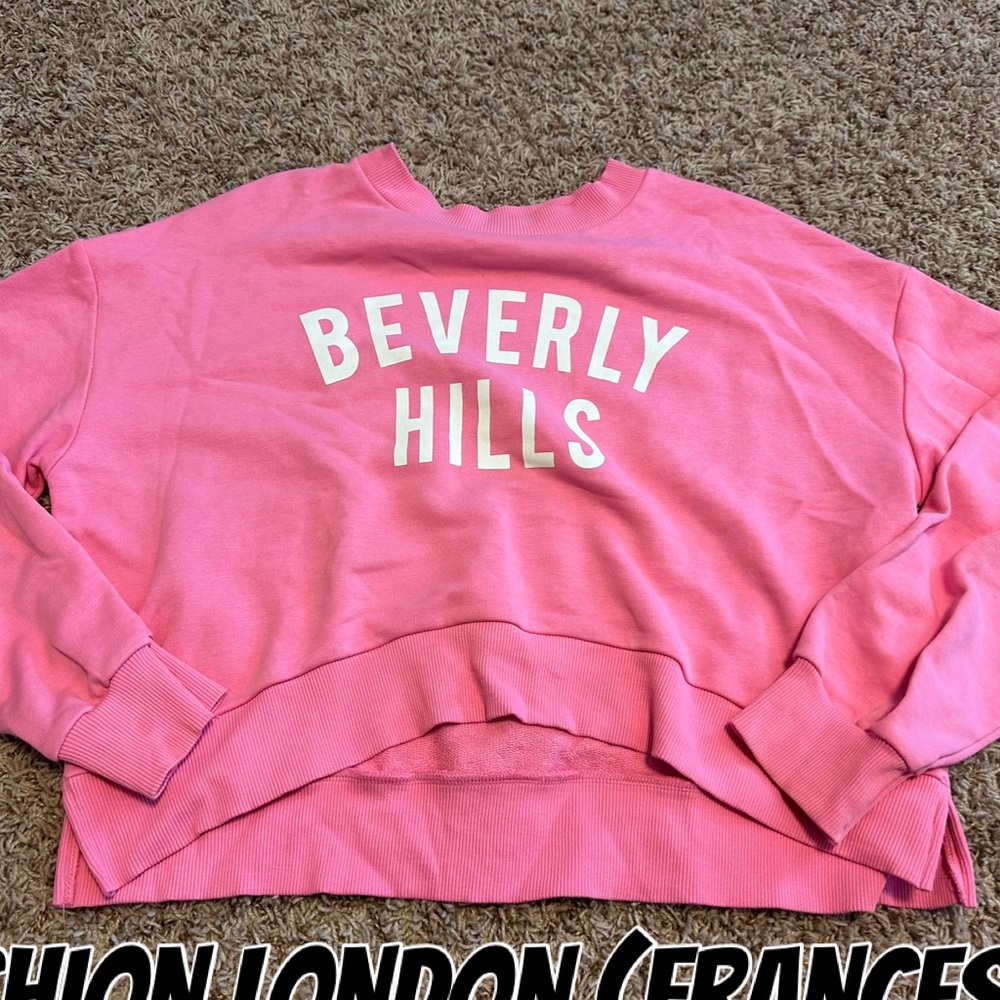 Pink Beverly Hills Sweatshirt size medium